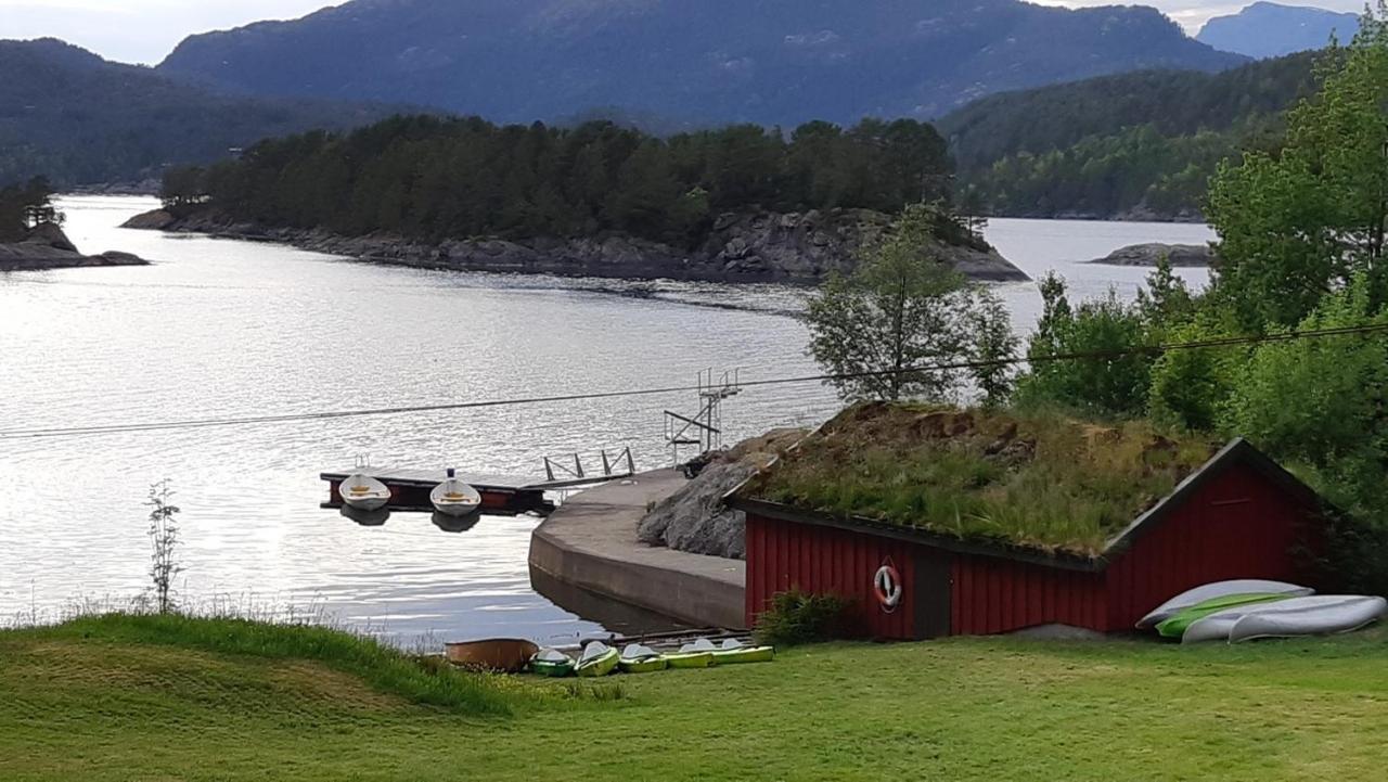 Teigen Leirstad, Feriehus Og Hytter Eikefjord Exterior photo